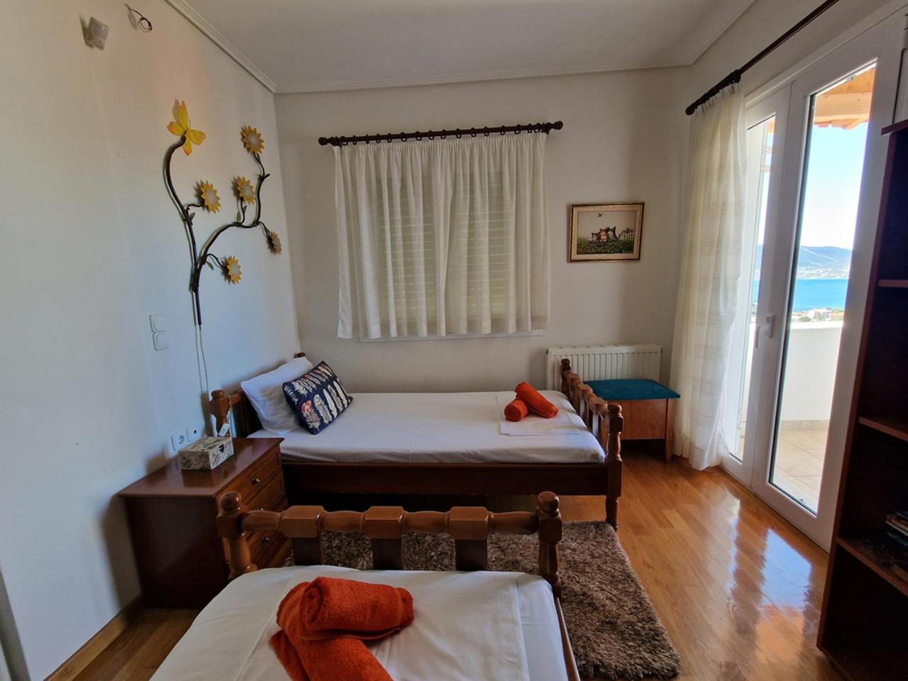 The Mirador Boutique Villa With Scenic Sea View Pórto Ráfti Exterior photo