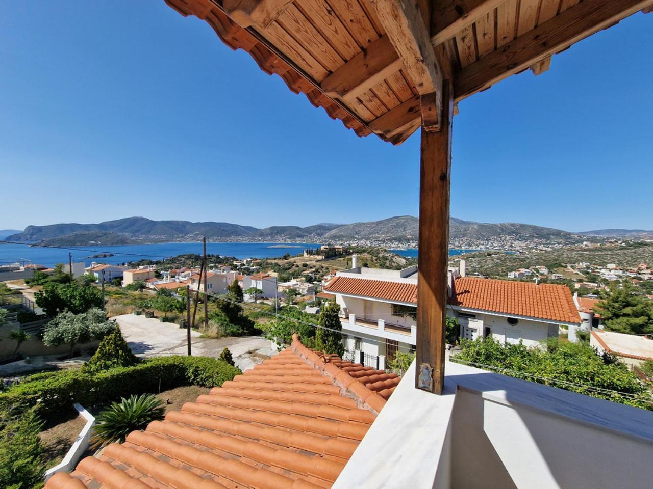 The Mirador Boutique Villa With Scenic Sea View Pórto Ráfti Exterior photo