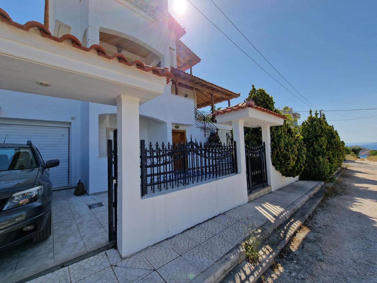 The Mirador Boutique Villa With Scenic Sea View Pórto Ráfti Exterior photo
