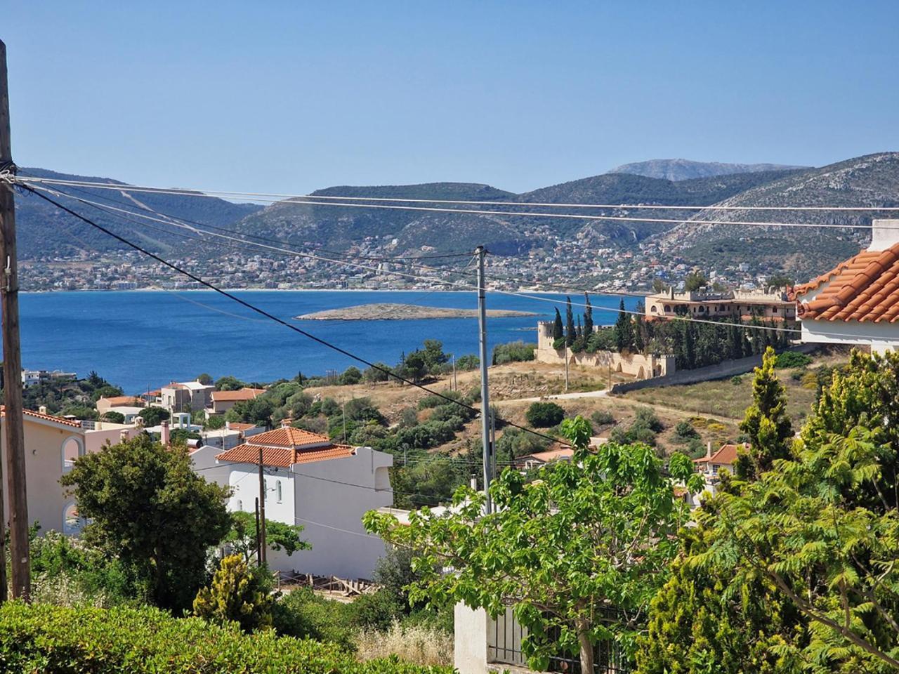 The Mirador Boutique Villa With Scenic Sea View Pórto Ráfti Exterior photo