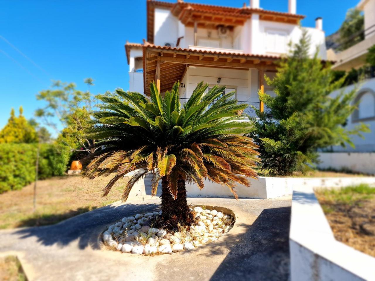 The Mirador Boutique Villa With Scenic Sea View Pórto Ráfti Exterior photo