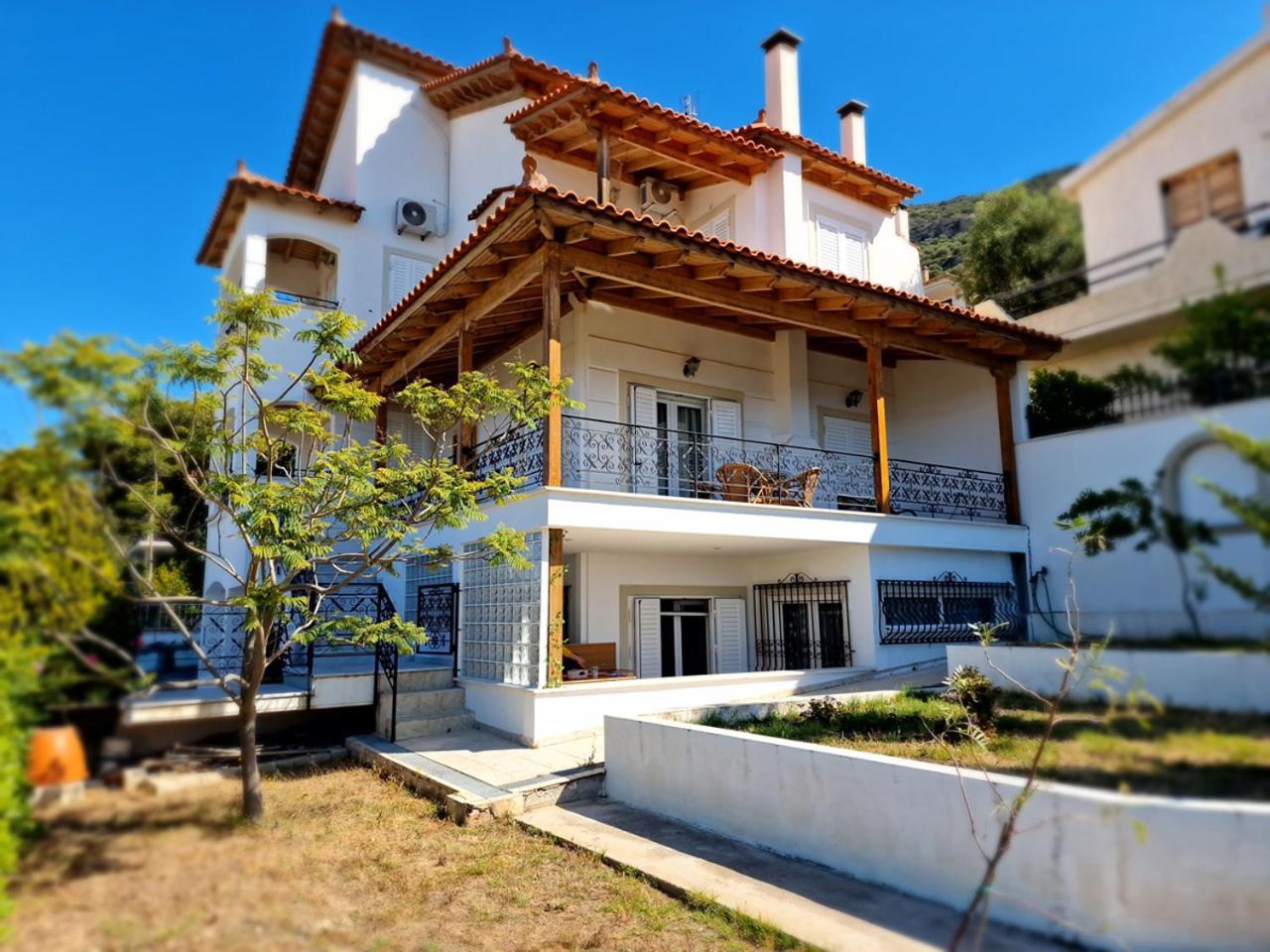 The Mirador Boutique Villa With Scenic Sea View Pórto Ráfti Exterior photo